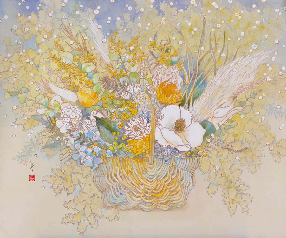 藤村栞　個展「はなことば」を4/30〜5/6に実施いたします！